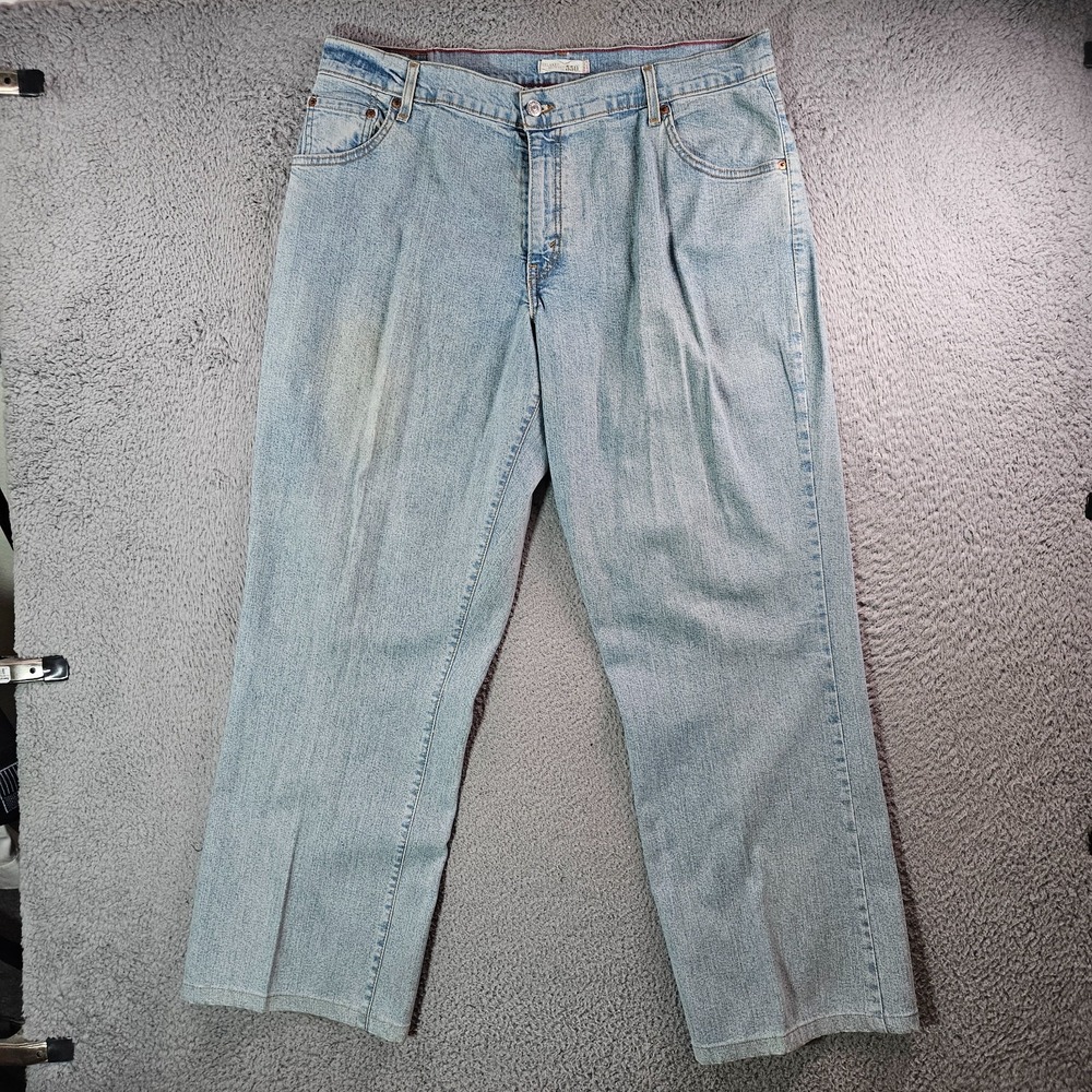 Levi's 550 Jeans Women Size 16 L‎ - Rare R Tab - Relaxed Bootcut Light Blue Soft